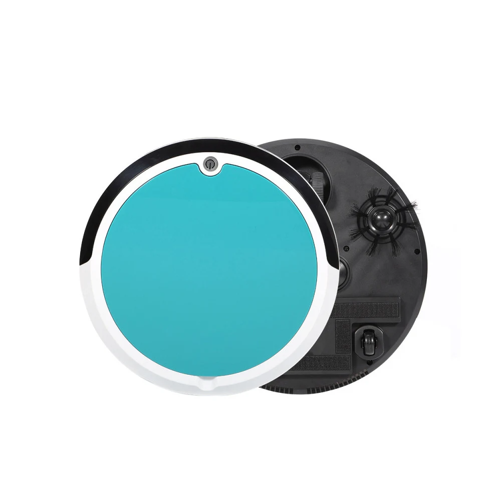 Light Blue Домашний робот-пылесос умный подметальный робот от пыли и грязи волос Автоматический робот-чистильщик домашняя уборочная машина Робот-аспиратор - Цвет: Light Blue