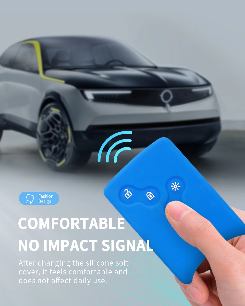 KEYYOU 4 кнопки ключи от автомобиля силиконовый резиновый чехол для Renault Clio Logan Megane 2 3 Koleos Scenic карта ключ протектор держатель