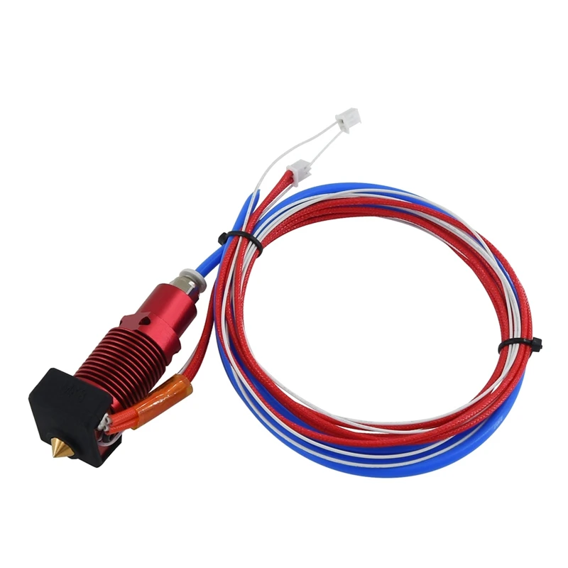 

for Creality Ender-3/CR-10 1Set 3D Printer Parts 24V Assembled Extruder Hotend Kit Nozzle Aluminum Heat Block
