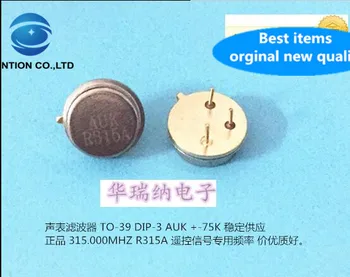 

10pcs 100% orginal new Original Round TO-39 3-foot SAW filter remote control signal 315M 433M 350M 330M 390M