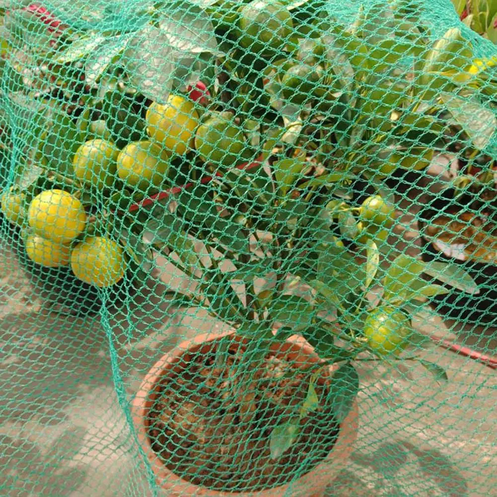 Сетка для птиц многоразовая садовая сеть ограждение для фруктовых деревьев защита овощей темно-зеленая защитная сетка для фруктового дерева