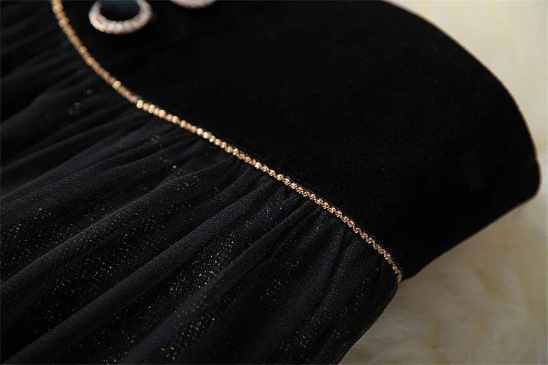 Runway Designer 2Piece Skirt Set Women Fashion Autumn Winter Outfits Ruffles Neck Sweater and High Waist Tulle Skirt Sets