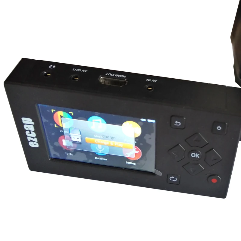 AV рекордер capture card конвертирует видеозаписи VHS в цифровой формат 8 Гб памяти " экран для dvd-плеера с 8 Гб памяти