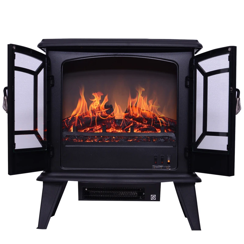 Independent Electric Fireplace Heater Energy-saving 3d Simulation Flame  Electric Fireplace Core Mobile Small Fireplace 120v/220v - Stoves -  AliExpress