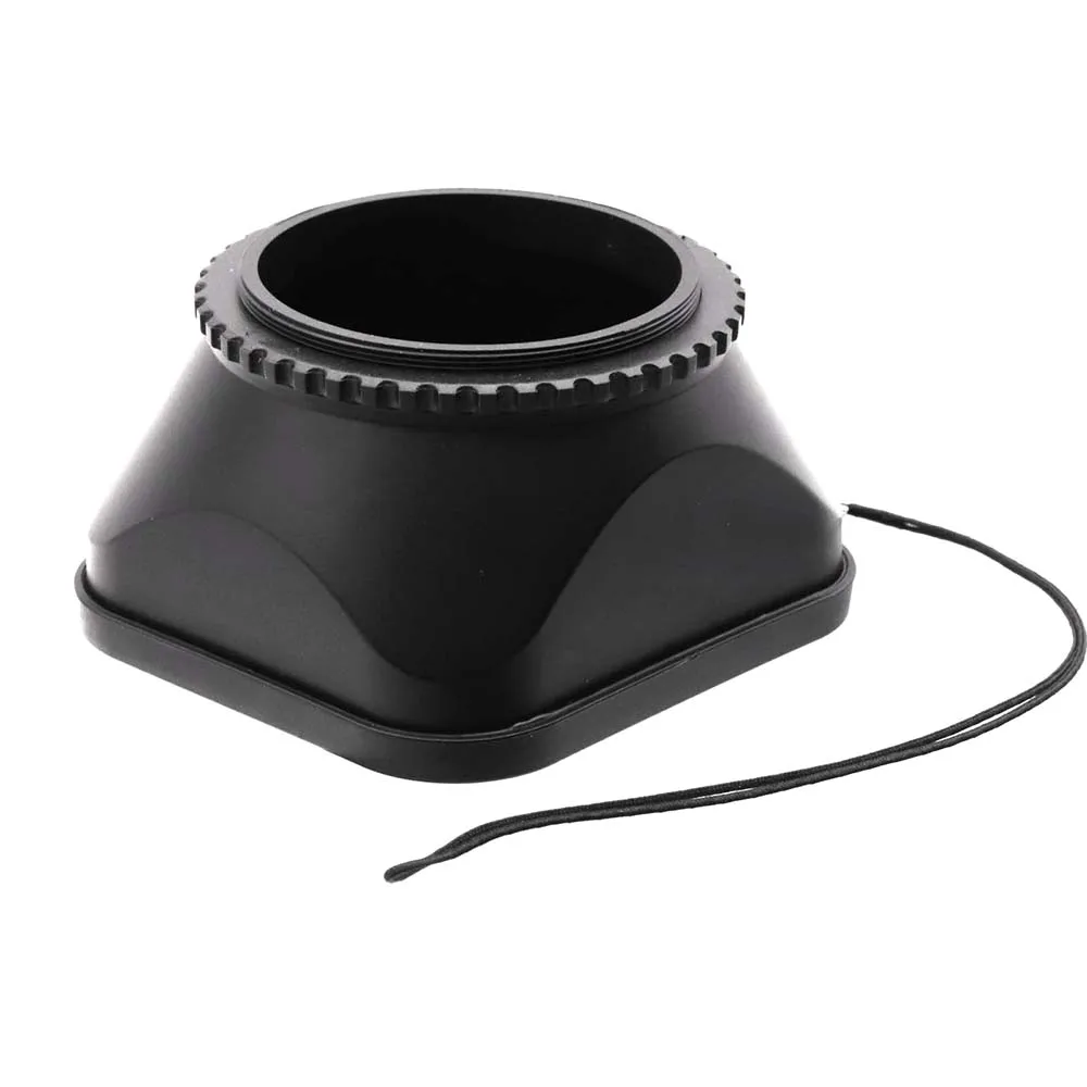 Description Picture 2 of item4 : 3 Square Camcorder / DV camera Lens Hood with Cap 30/37/46/52/58mm Photography Accessory