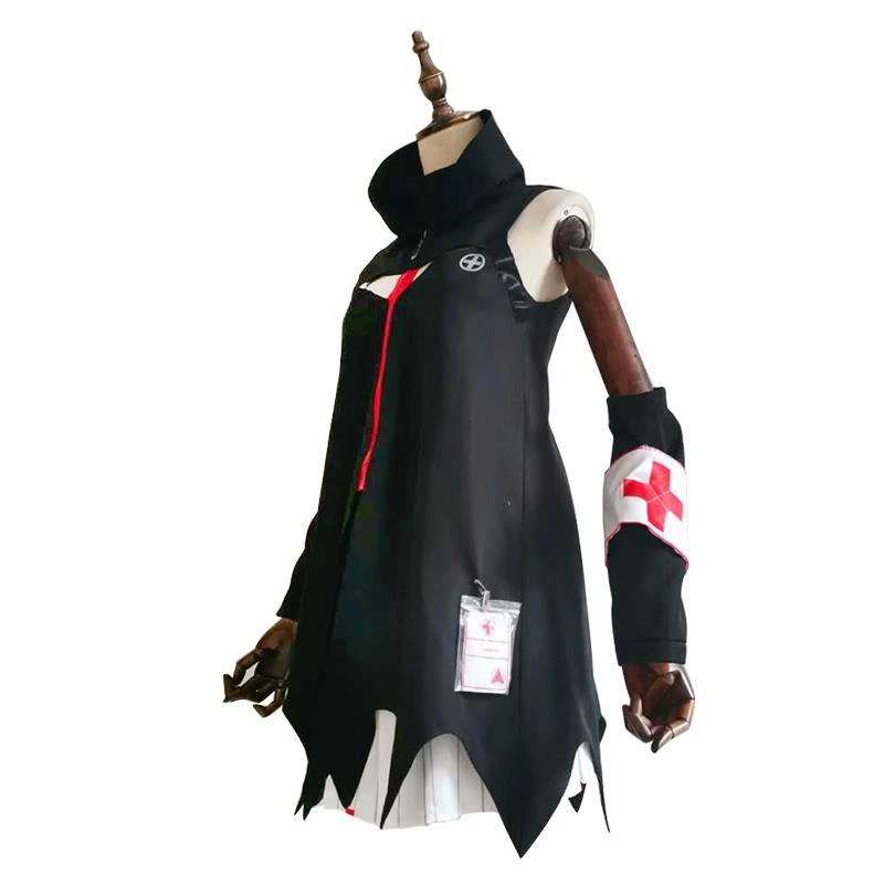 Игра Arknights Warfarin Косплей Костюм Полный комплект подходит с париком волосы Хэллоуин карнавальные костюмы можно на заказ