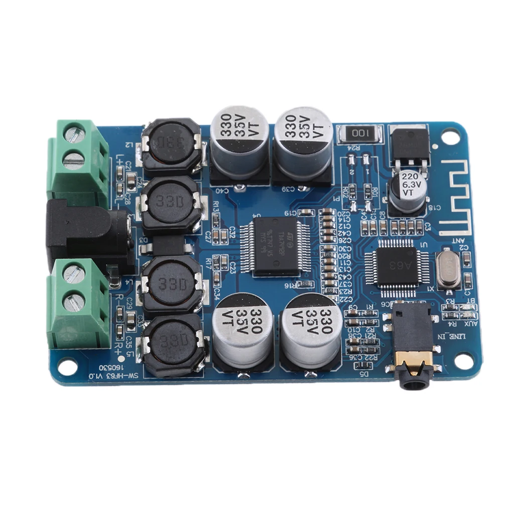 1 шт. беспроводной цифровой Bluetooth аудио приемник усилитель DIY доска TDA7492P