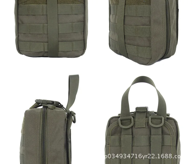 Армейские вентиляторы тактический Molle набор аксессуаров для отдыха на открытом воздухе спасательный походный дорожный Медицинский Набор многофункциональная сумка