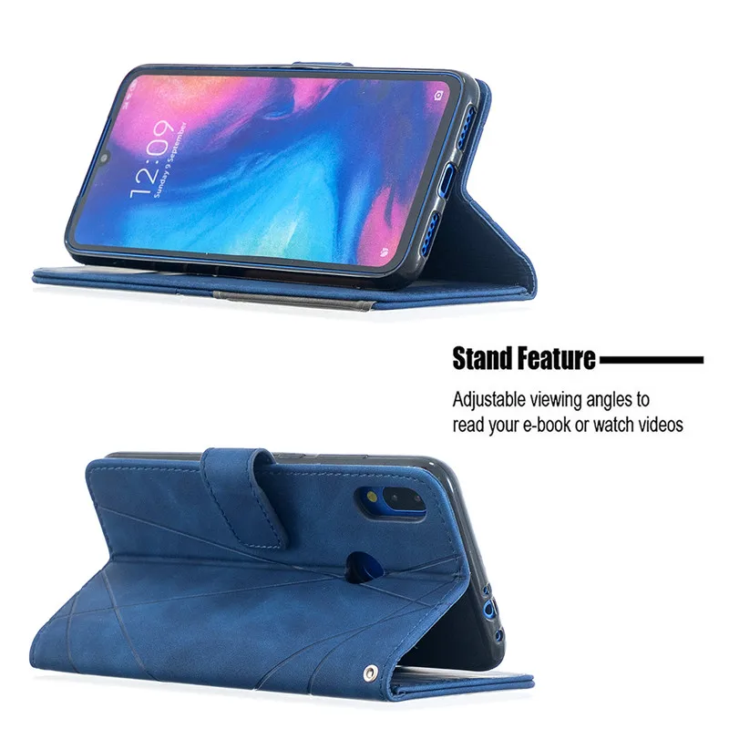 Magnetic Flip Case on For Xiaomi Redmi Note 7 Leather Case Redmi 7 7A Note 7 Pro 7Pro Note7 Redmi7 Coque Card Holder Phone Cover xiaomi leather case design