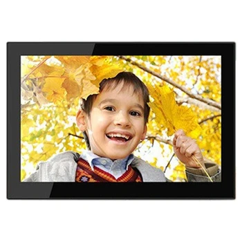 

10.1 Inch Digital Photo Frame HD IPS Press Sn WiFi Cloud Photo Frame Support /Video/Calendar/Alarm(EU Plug)