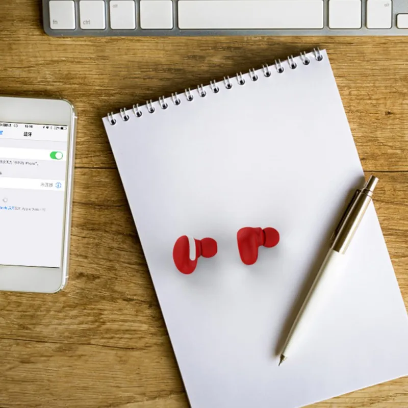 Мини bluetooth гарнитура снижение шума bluetooth гарнитура для мобильного телефона беспроводные наушники маленькие спортивные наушники