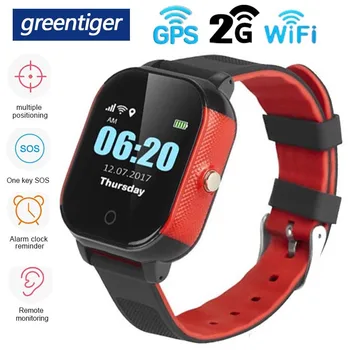 

Greentiger FA23 Smart Watch Kids GPS WIFI SOS Tracker IP67 Waterproof Baby Smart Watch Alarm Clock Anti-Lost Safe VS Q90 Q50