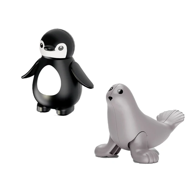 Brick Animal Spelling Building Blocks New Animal Cartoons Sea Flamingo Compatible With Brick Toy For Children Christmas Gift AD-159