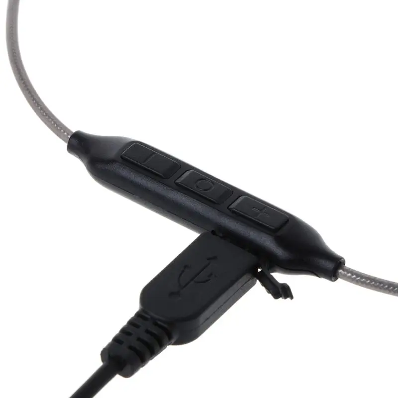 80CM Practical Bluetooth 5 0 Headphone Cable Replacement DC Interface VJJB N1 Headphone Wire Cable Device Accessories 746D