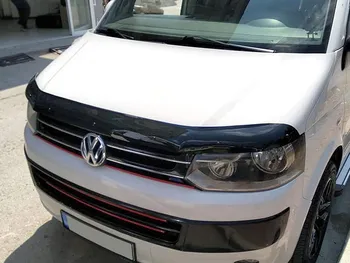 

For Volkswagen Transporter - Caravelle T5 2009-2014 Front Bug Shield Hood Deflectors Guard Bonnet