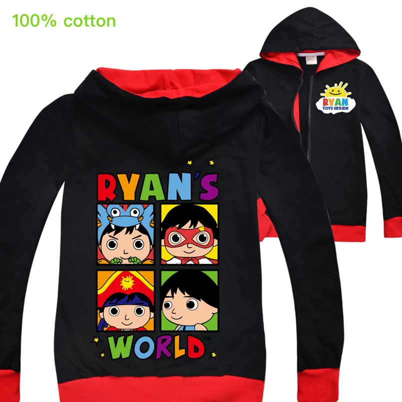 Ryan toys review/Детская верхняя одежда; толстовка; пальто для маленьких девочек; куртка с капюшоном для мальчиков; Рождественская одежда; зимняя одежда для маленьких девочек