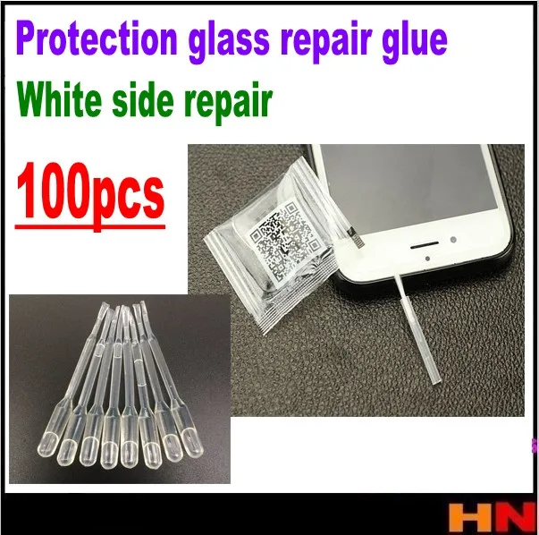 100pcs wholesale phone screen protection glass repair glue White side For iPhone xiaomi for redmi note Border | Мобильные телефоны