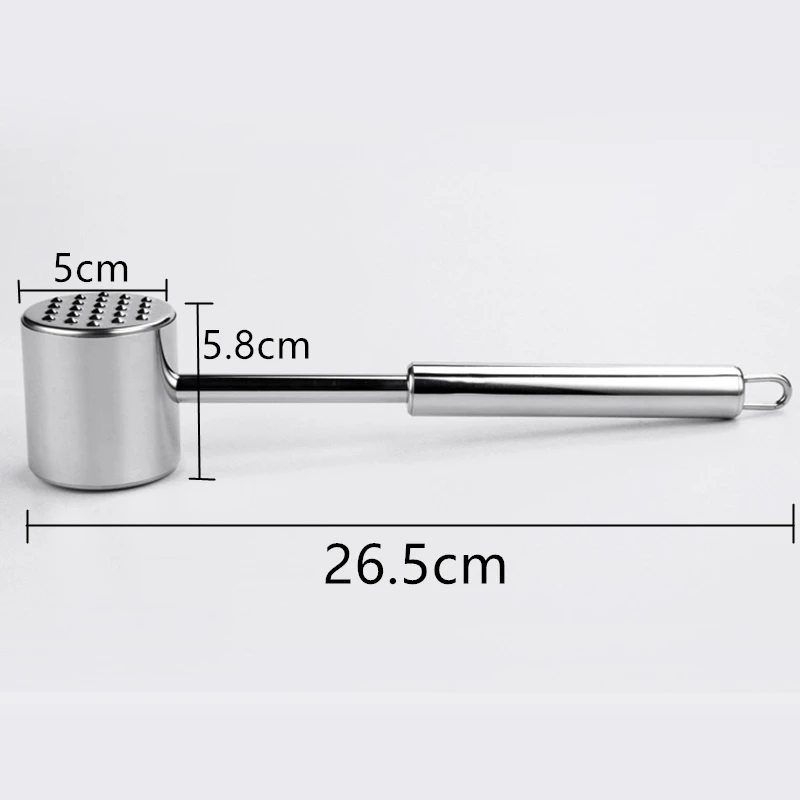 Мясной тендеризатор 304 из нержавеющей стали сверхмощный мясной молоток смягчитель для Tenderizing стейк, говядина, курица, ягненка и фарша