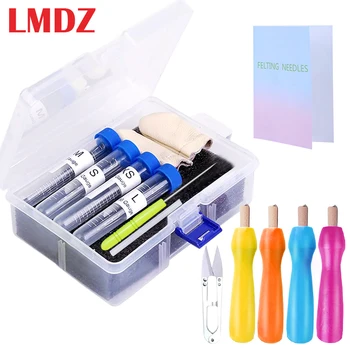 

LMDZ Felting Needles Felting Tools Needle Felting Tools DIY Craft Felt Tools Wool Felt Needles DIY Supplies Felting Storage Box