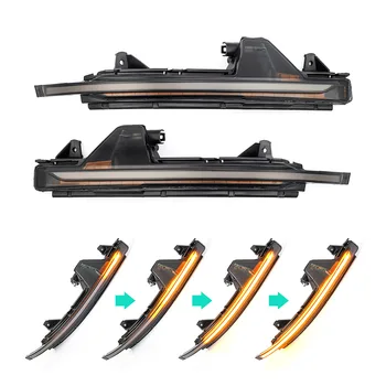 

2 pieces Dynamic Turn Signal LED Side Wing Rearview Mirror Indicator Blinker Repeater Light For Audi A7 S7 RS7 4G8 2010-2016