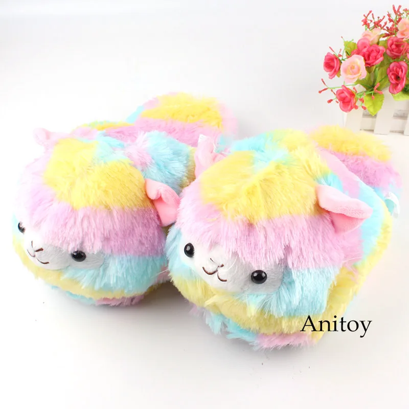 Трава грязи лошадь плюшевая Alpacasso игрушки куклы; домашние зимние Милые плюшевые тапочки для детей Для женщин Для мужчин мягкие игрушки подарок 28 см