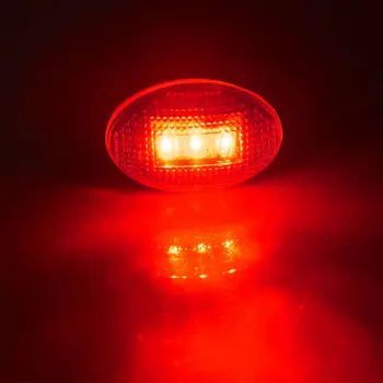 

LED Side Marker light Fender Bed Red+Yellow Shockproof For Ford F350 F450 99-2010