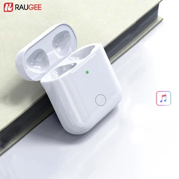 

Charging Case Replacement For Airpods 1&2 Qi Wireless Charging Box For Airpods 450mAh Charger with Bluetooth Pairing Sync Button