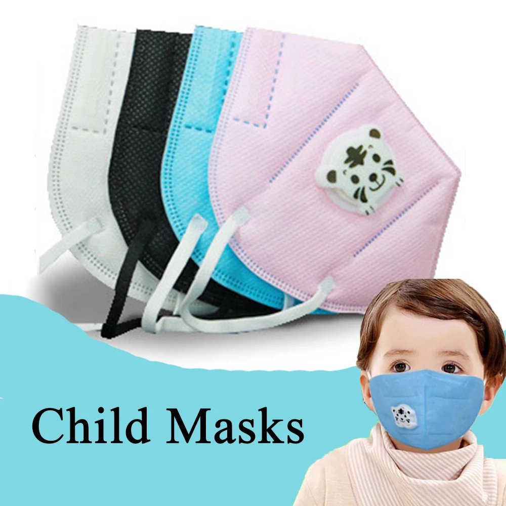 

Baby Cartoon Cute Mask Disposable Comfort Face Mask Non Woven Anti-Dust Anti-Flu Respirator Breather Valve Outdoor High Quality