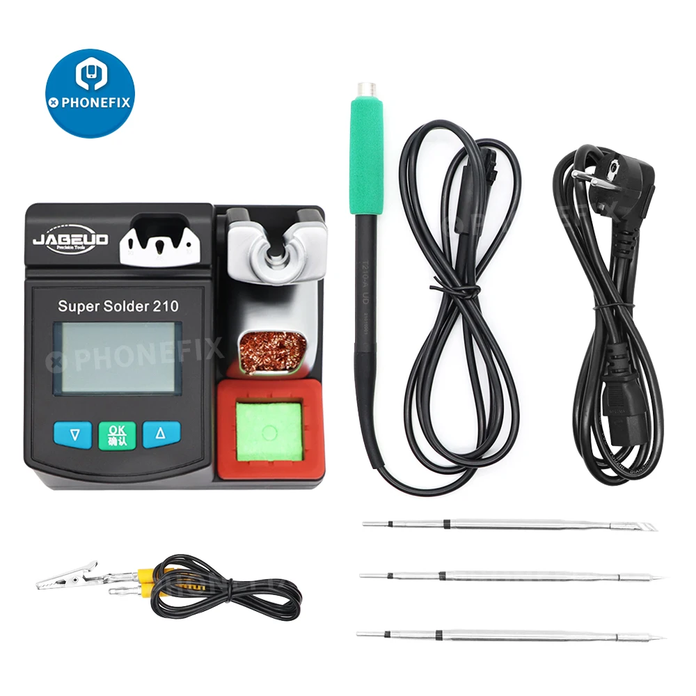 Jabe UD 210 Super Soldering Station with C210 Handle for Mobile Phone