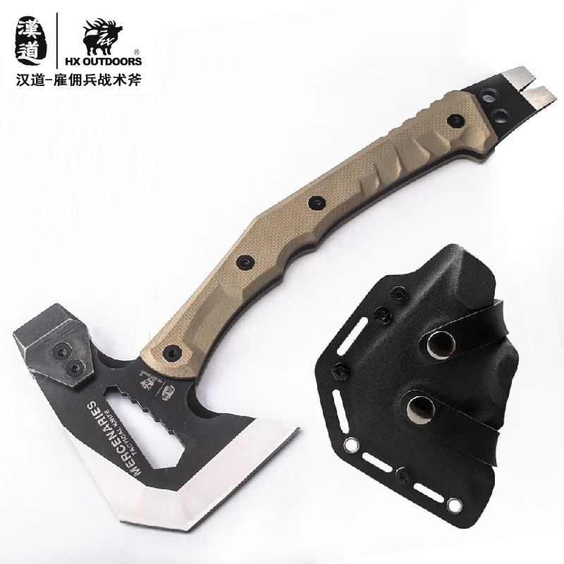 Hx Tactical Engineer Axe Rescue Axe Camp Artillery Fire Rescue Axe