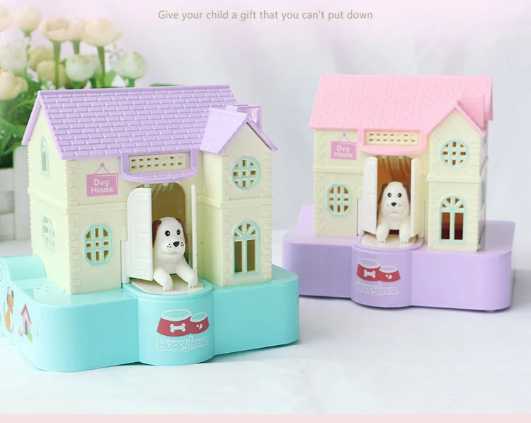 Lustige Geld Boxen Haus Stehlen Hund Münze Bank Cartoon Tabelle Decor Für Kinder Zimmer Kinder Geburtstag Geschenke Piggy Banken Münzen lagerung – Detail 11