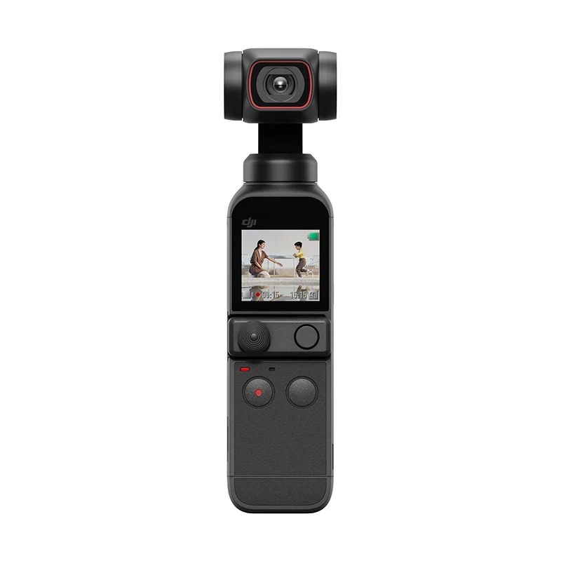 DJI Pocket 2 is Pocket-Sized 3-axis Stabilized Handheld Camera with 4K/60fps Video Can Track Actively and Edit Automatically