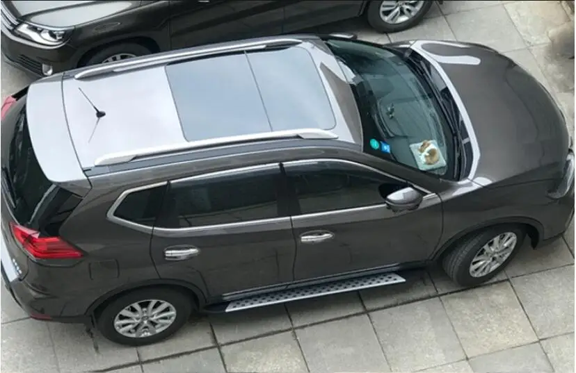 X-TRAIL автомобиля алюминиевый сплав и АБС бег подножка Nerf барная стойка для Nissan X-TRAIL
