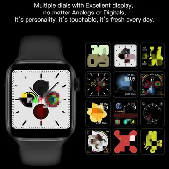 

Smartwatch IWO 12 pro Series 5 IP67 waterproof Smart Watch 1:1 44MM ECG Heart Rate Monitor Support Siri Control Clock PK IWO 8 9