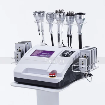 

Multifunctional 40k Cavitation Ultrasonic RF Vacuum Radio Frequency Machine Freeze Dissolved Fat Dissolving Machine 7 Handles