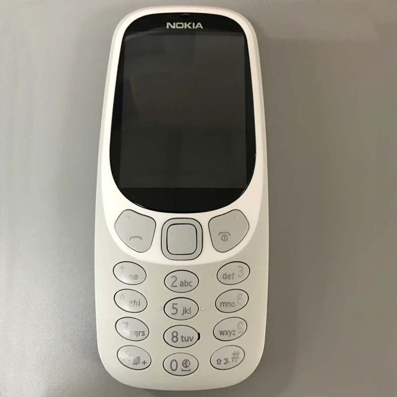 Original Nokia 3310(2017) 2G GSM Mobile Phone Unlocked 2.4'' Single/Dual Sim Refurbished 2MP 2017 Version Nokia 3310 Cellphone giffgaff refurbished phones Refurbished Phones