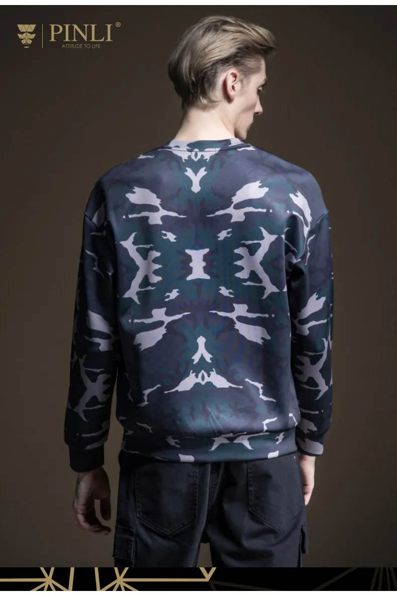 Moleton Masculino Real Twenty One Pilots Pinli осень мужской декоративный Камуфляжный костюм для отдыха с принтом тела B193309147