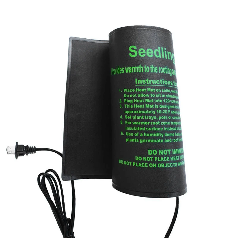 52X24cm Heating Mats Durable Seedling Heat Mat Plant Seed Germination Propagation Clone Starter Pad Warm Hydroponic Heating Pad