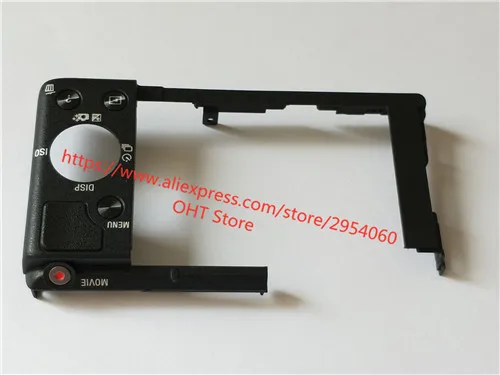 black Задний корпус задняя крышка запчасти для sony ILCE-5100 A5100 камера - Цвет: black