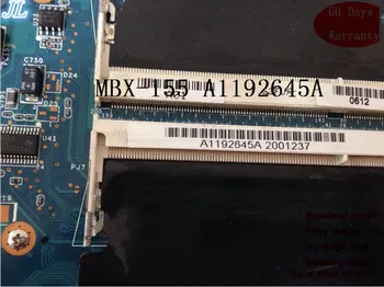 

Motherboard A1192645A For SONY VGN-FS485B MBX-155 laptop motherboards REV:1.1 Tested