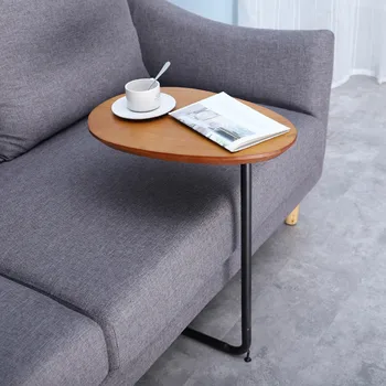 

Sofas By Solid Wood, Small Round Table, Tea Table, Simple Modern Nordic Bedside Cabinet, Small Table, Inswind Movable Tabl