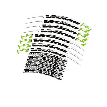 

Bicycle Stickers for Bike Wheelset Sticker MTB Road Bike Carbon Wheelset Sticker Inkjet Version Cycling Decals for 2 Wheel