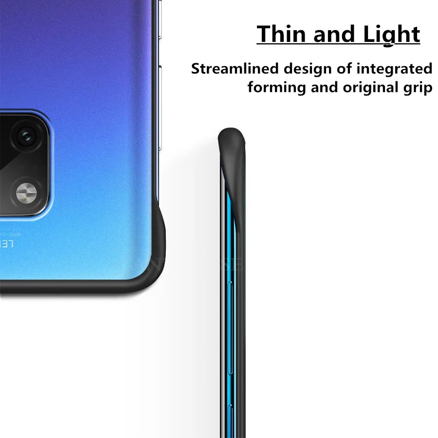 Тонкие прозрачные матовые Чехлы для huawei Коврики 30 20 Pro Чехол P20 P30 Lite Nova 5 5i 4 Honor 20 Pro 8X 9X Y7 Y9 жесткий чехол из поликарбоната