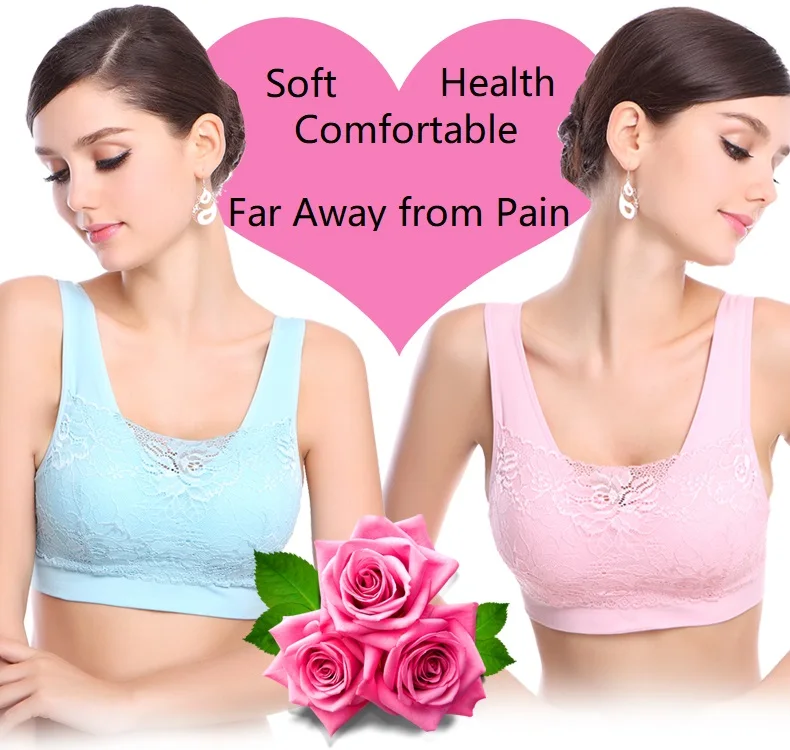 Breast form Underwear Yoga bra designed with pocket spport bra breast  Running Bras Lace Breasts - AliExpress