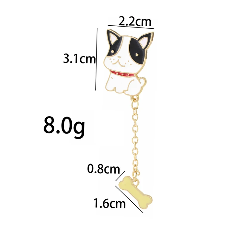 Кошка Собака Бегемот щенок брошки пуговицы заколки Джинсовые куртки на булавке