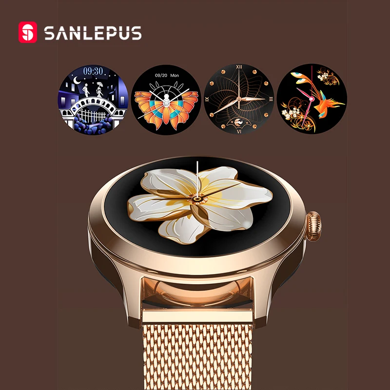Mejor precio SANLEPUS-reloj inteligente para mujer, pulsera de lujo resistente al agua, de acero inoxidable, para Android iOS, SW10pro, 2021 JlwjeAOLpa6