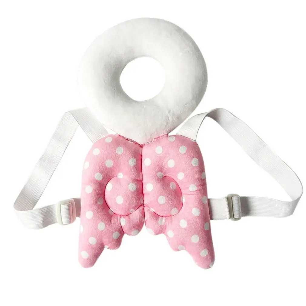 

Baby Head protection pad Toddler headrest pillow baby neck Cute wings nursing drop resistance cushion bebe bedding backpack Mat