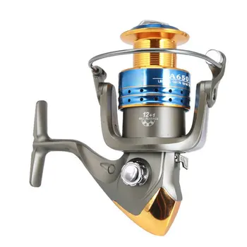 

13-axis Full Metal Head Hanging Fishing Wheel Fishing Line Spinning Wheel Sandpiper Sea Bream Wheel Reel