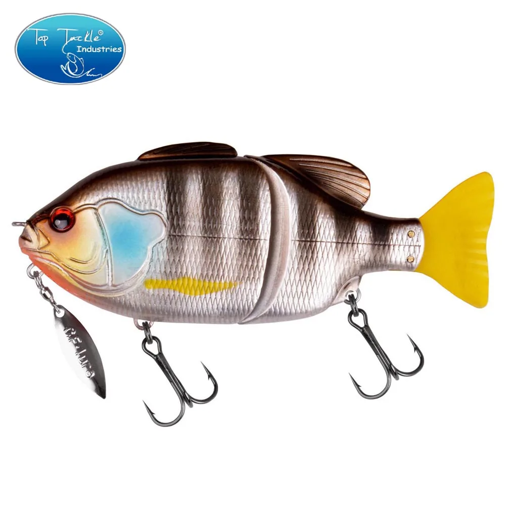 CF приманка 120 мм 50 г 140 мм 70 г Topwater Tilapia плавающая шарнирная приманка с спиннером Swimbaits приманка для ловли окуня - Цвет: COLOR 19 09