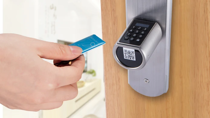 L6PCB smбез ключа дверной замок цилиндр RFID Клавиатура комбинация электронный дверной замок Bluetooth приложение цифровой дверной замок